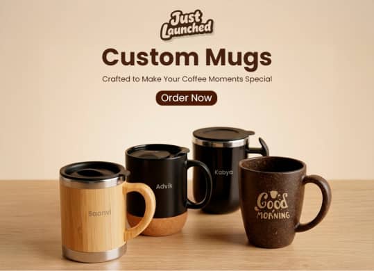 Order Custom Printed Mugs Online | Personalized Coffee Mugs | ARC Print