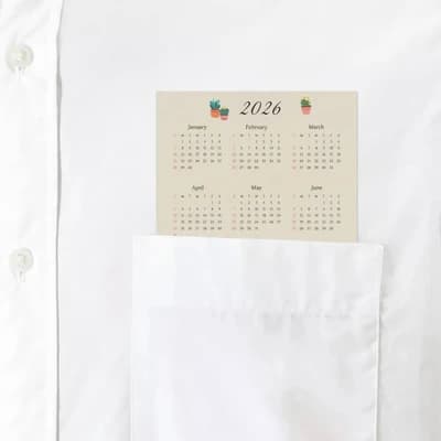 Pocket Calendars