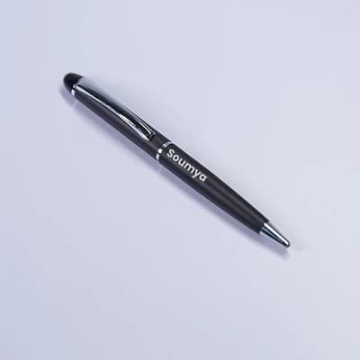 Regent Matte Black Ballpoint Pen