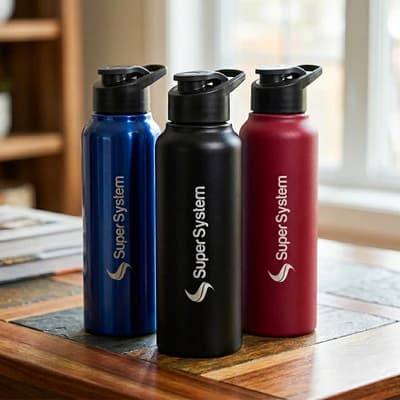 FlowCore Straight Water Bottle